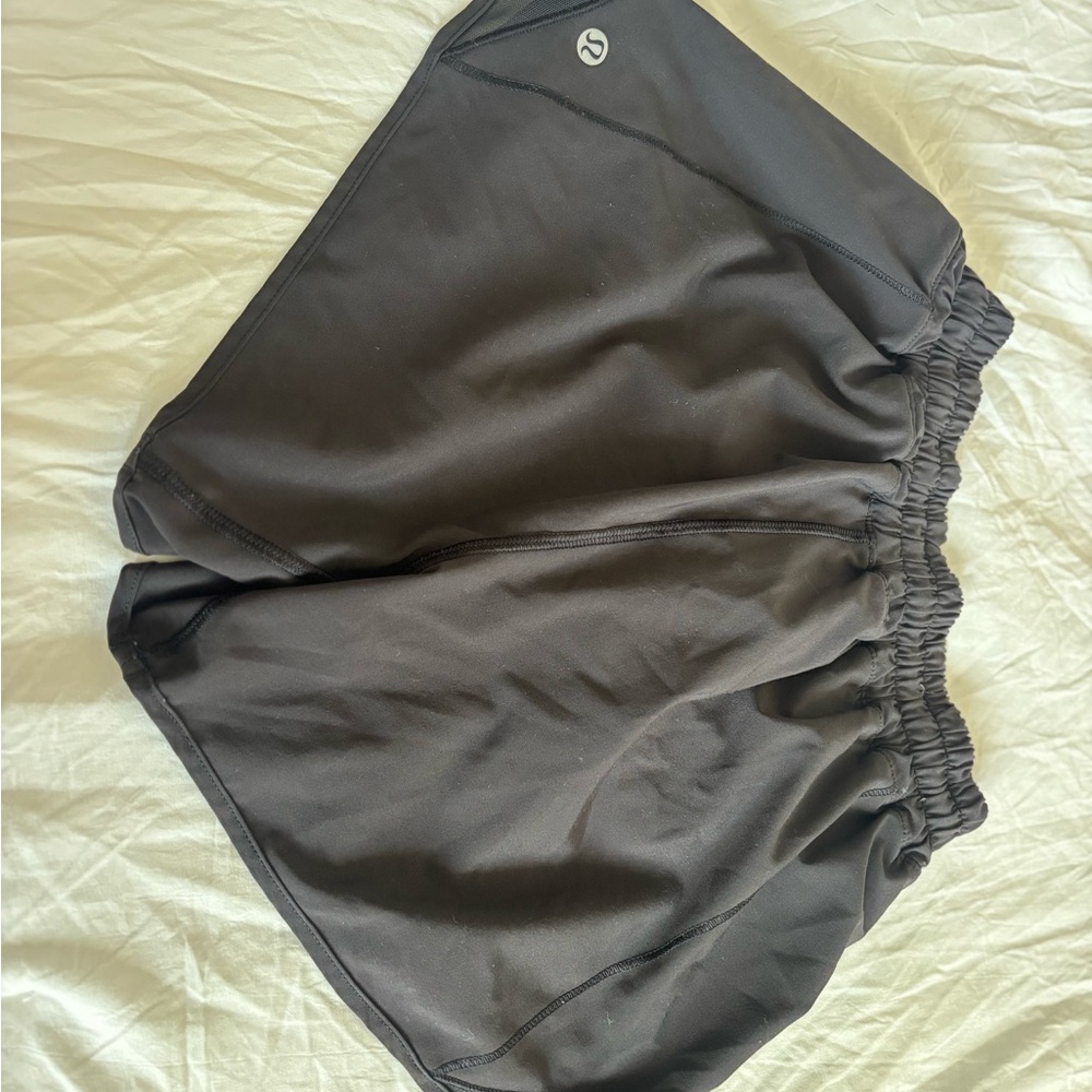 Black Lululemon Athletic Shorts